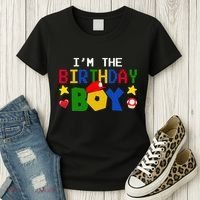 Im The Birthday Boy Game Gaming Gift Women's T-Shirt thumb 3