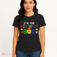 Im The Birthday Boy Game Gaming Gift Women's T-Shirt thumb 4