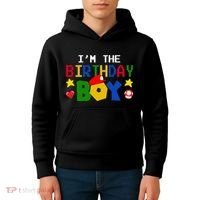 Im The Birthday Boy Game Gaming Gift Kids Hoodie thumb 4