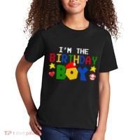 Im The Birthday Boy Game Gaming Gift Kids T-Shirt thumb 2