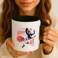 If The Boom Fits Ride It Halloween Witch Coffee Mug thumb 3