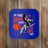 If The Boom Fits Ride It Halloween Witch Coaster thumb 0