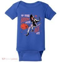 If The Boom Fits Ride It Halloween Witch Baby Bodysuit thumb 0