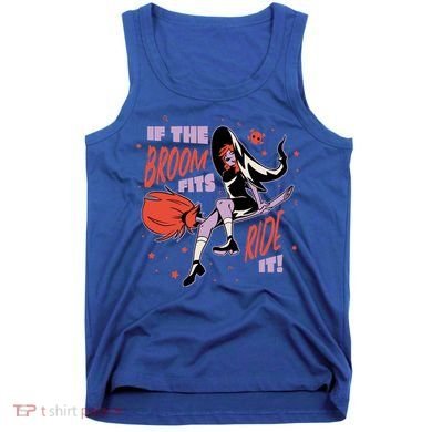 If The Boom Fits Ride It Halloween Witch Tank Top