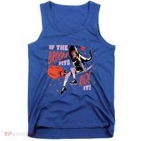 If The Boom Fits Ride It Halloween Witch Tank Top thumb 0