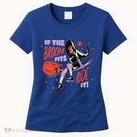 If The Boom Fits Ride It Halloween Witch Women's T-Shirt thumb 0