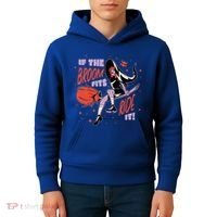 If The Boom Fits Ride It Halloween Witch Kids Hoodie thumb 4