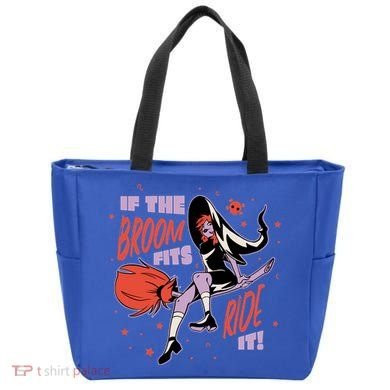 If The Boom Fits Ride It Halloween Witch Tote Bag