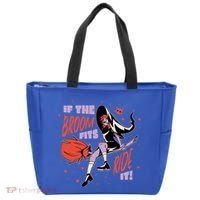 If The Boom Fits Ride It Halloween Witch Tote Bag thumb 0