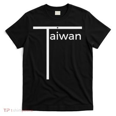 Iconic Taiwan Badminton Team Inspired Funny Flag Design T-Shirt