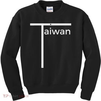 Iconic Taiwan Badminton Team Inspired Funny Flag Design Kids Sweatshirt