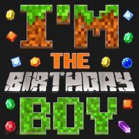 I'M The Birthday Boy Bday Party Video Gamer Pixel Number Polo thumb 3