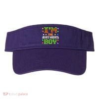 I'M The Birthday Boy Bday Party Video Gamer Pixel Number Visor thumb 0