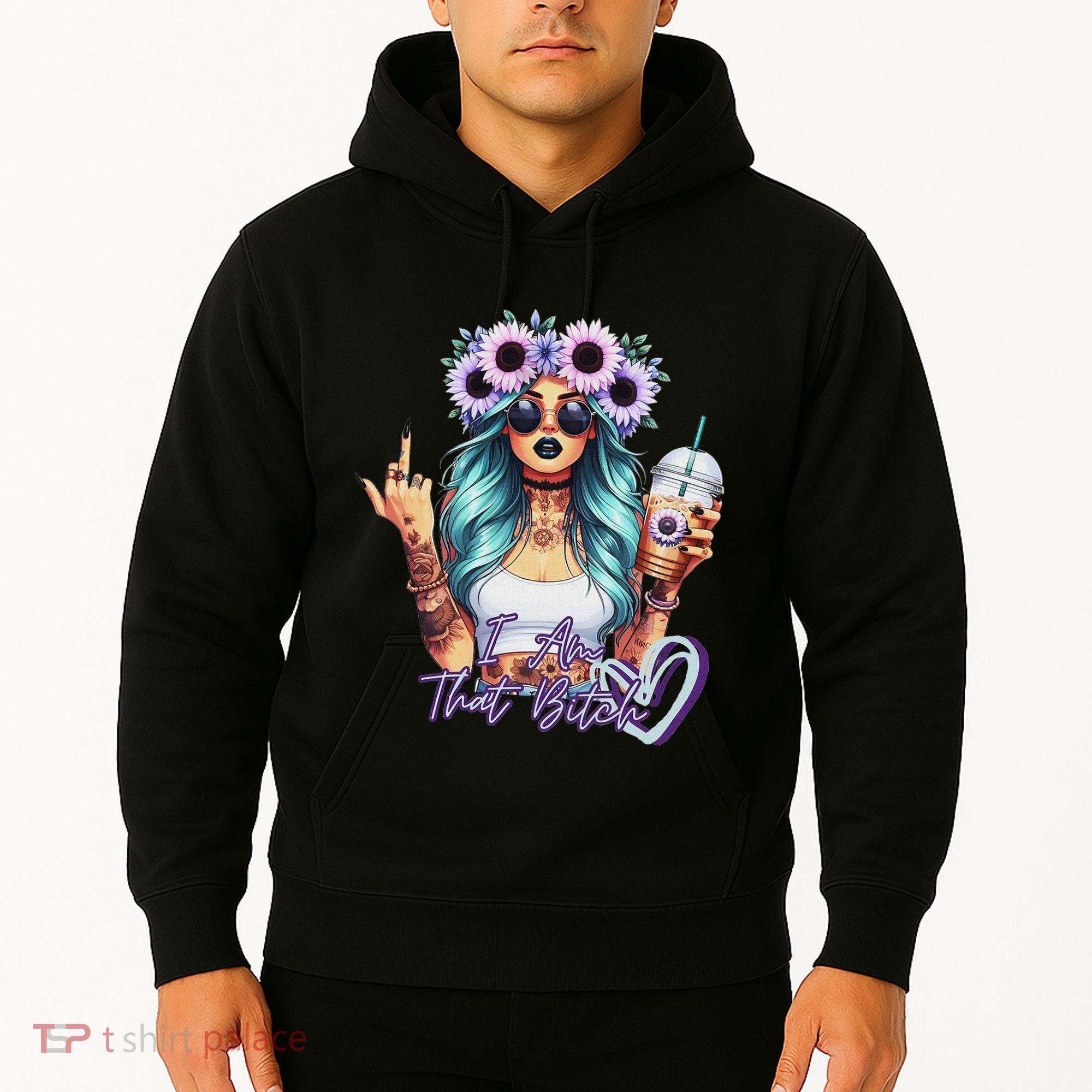 IM That Bitch Funny Sarcastic Cute Joke Gift Hoodie