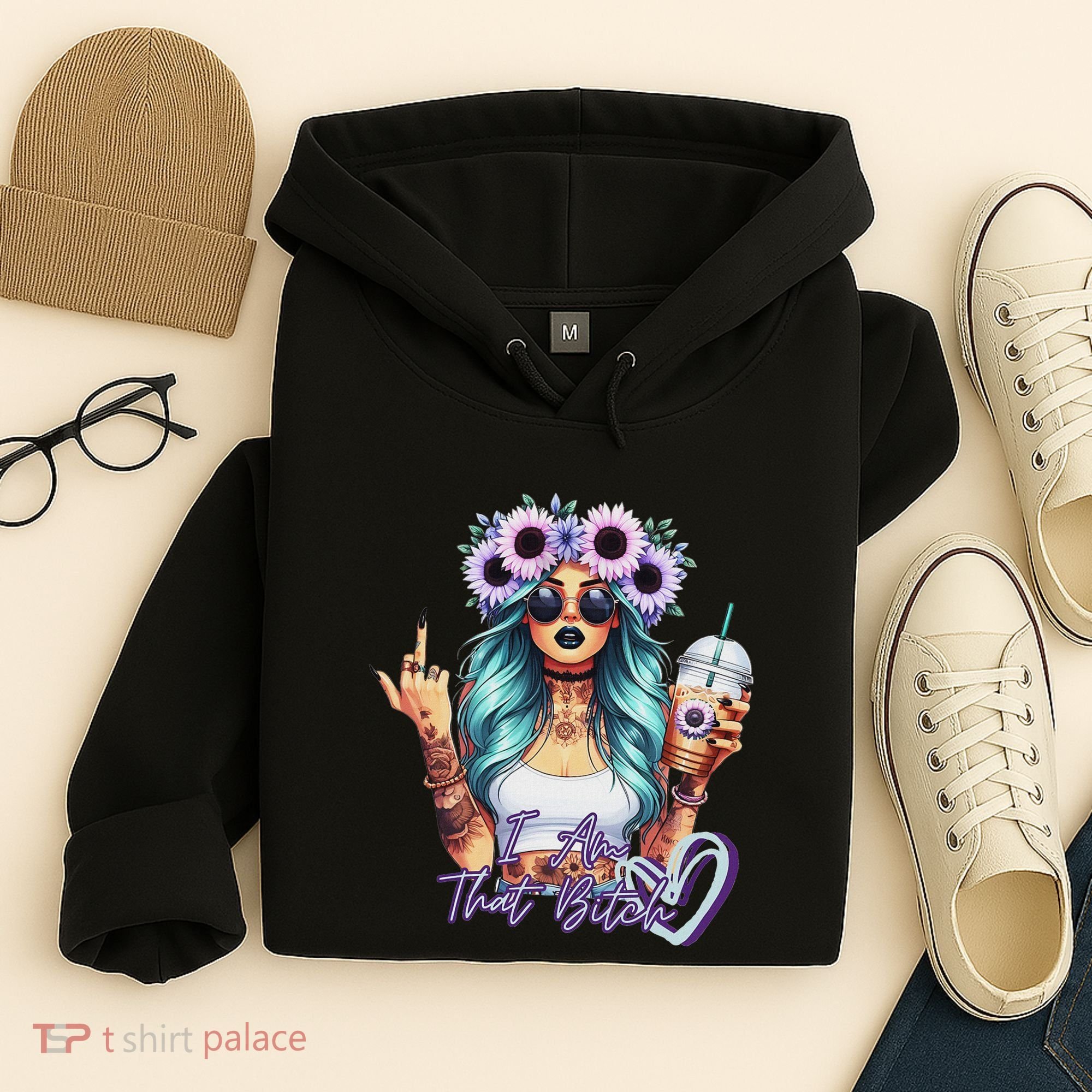 IM That Bitch Funny Sarcastic Cute Joke Gift Hoodie