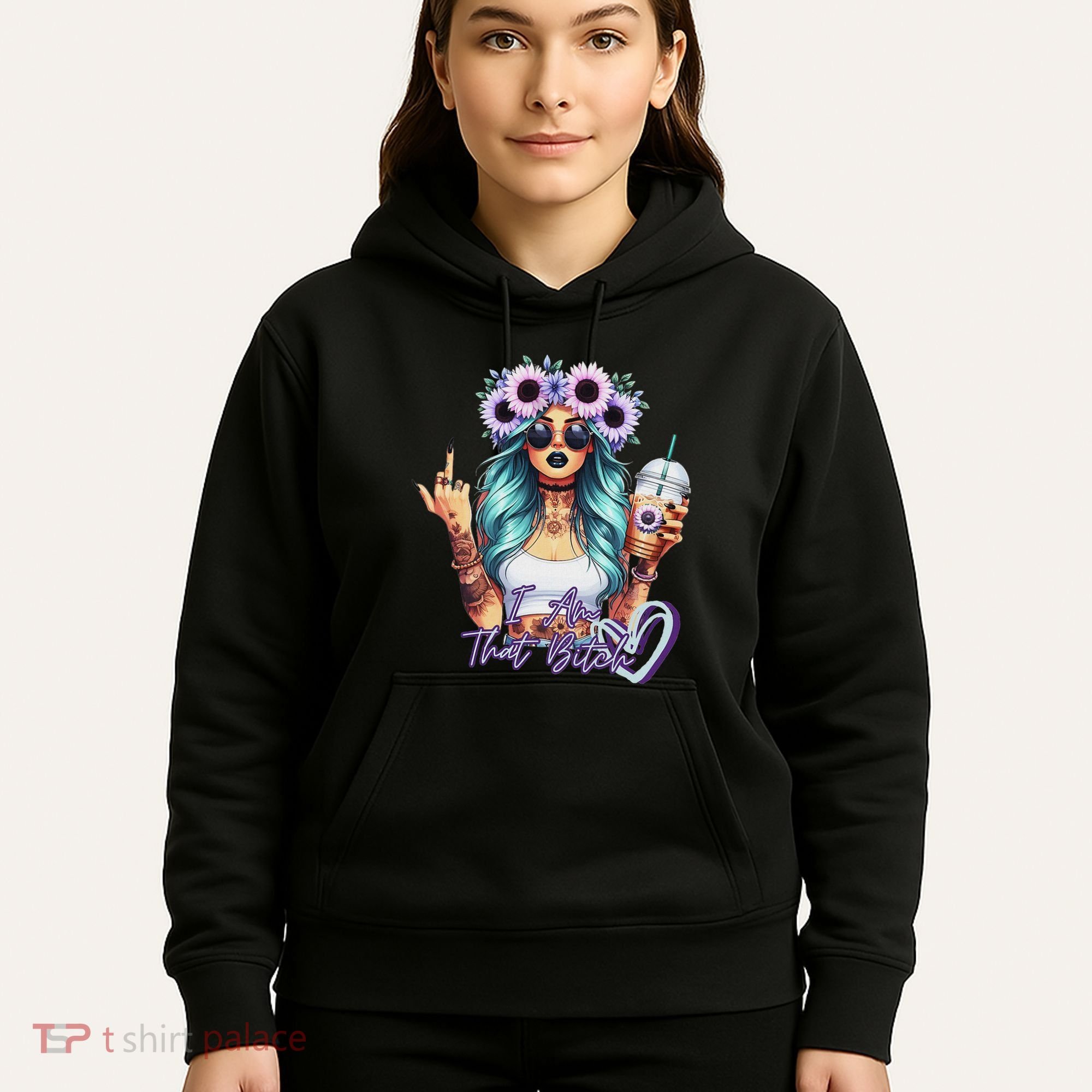 IM That Bitch Funny Sarcastic Cute Joke Gift Hoodie