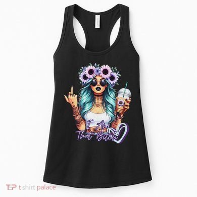 IM That Bitch Funny Sarcastic Cute Joke Gift Women's Tank Top