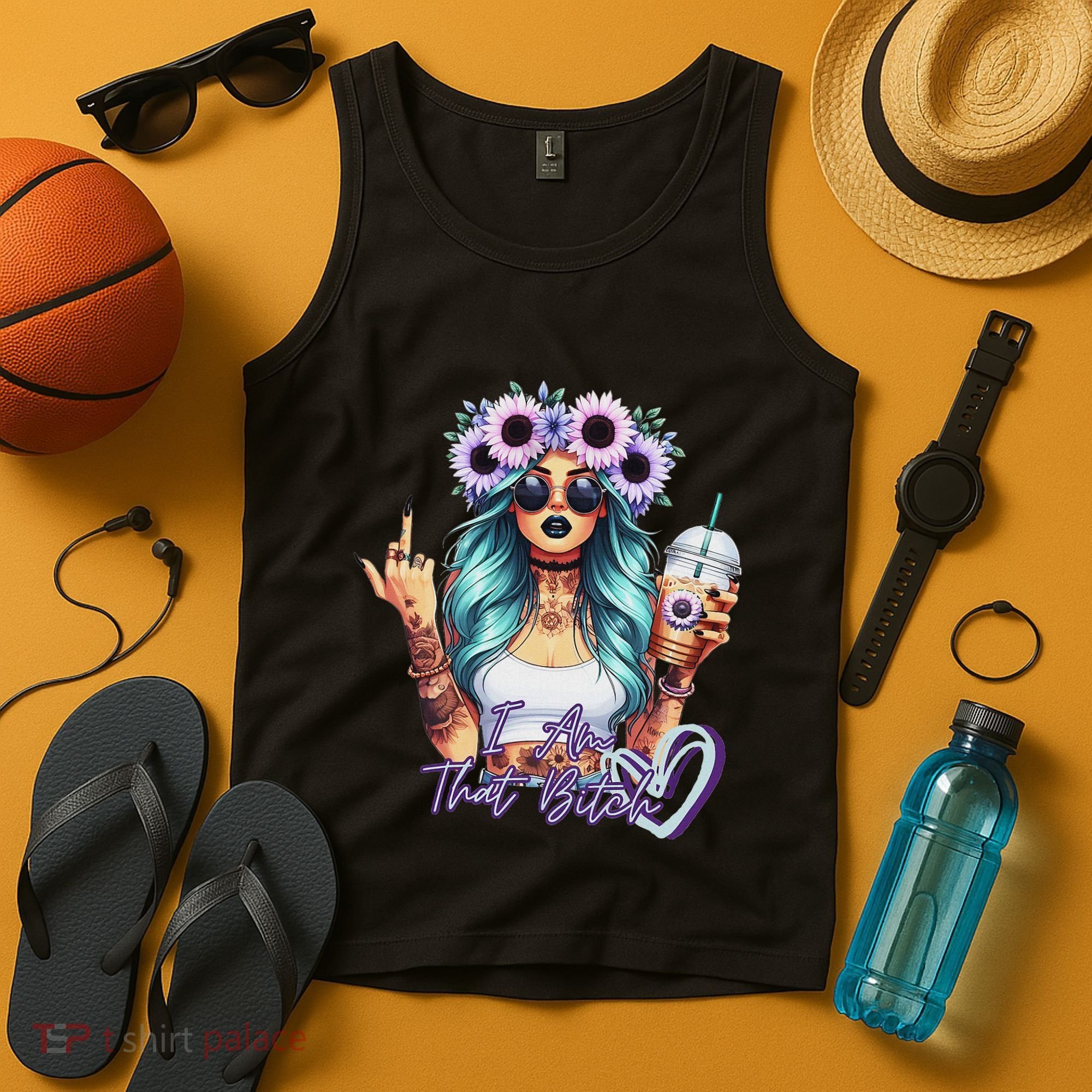 IM That Bitch Funny Sarcastic Cute Joke Gift Tank Top