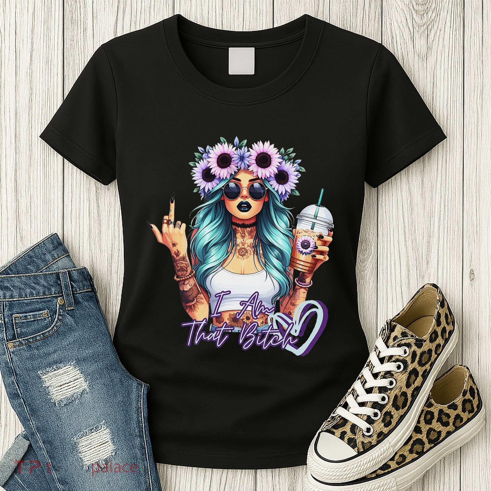 IM That Bitch Funny Sarcastic Cute Joke Gift Women's T-Shirt