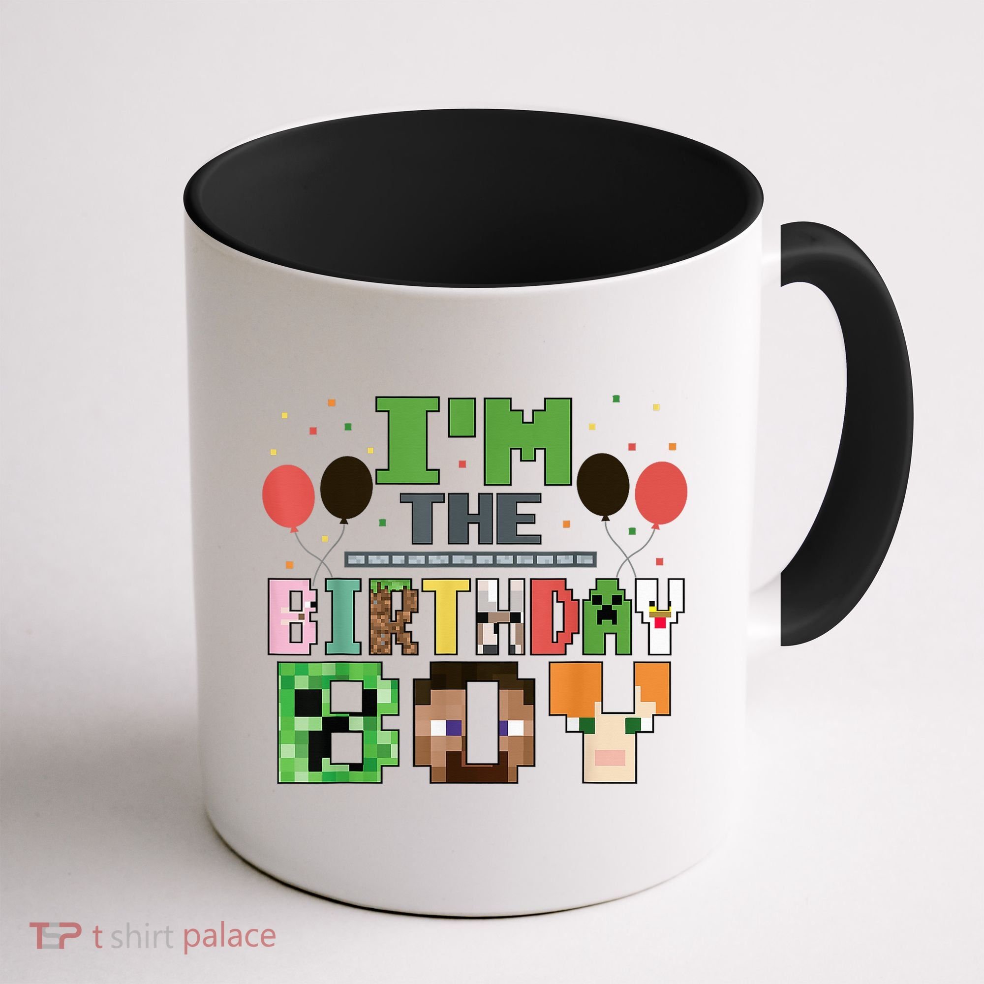 I'M The Birthday Boy Gamer Pixel Video Game Birthday Party Coffee Mug