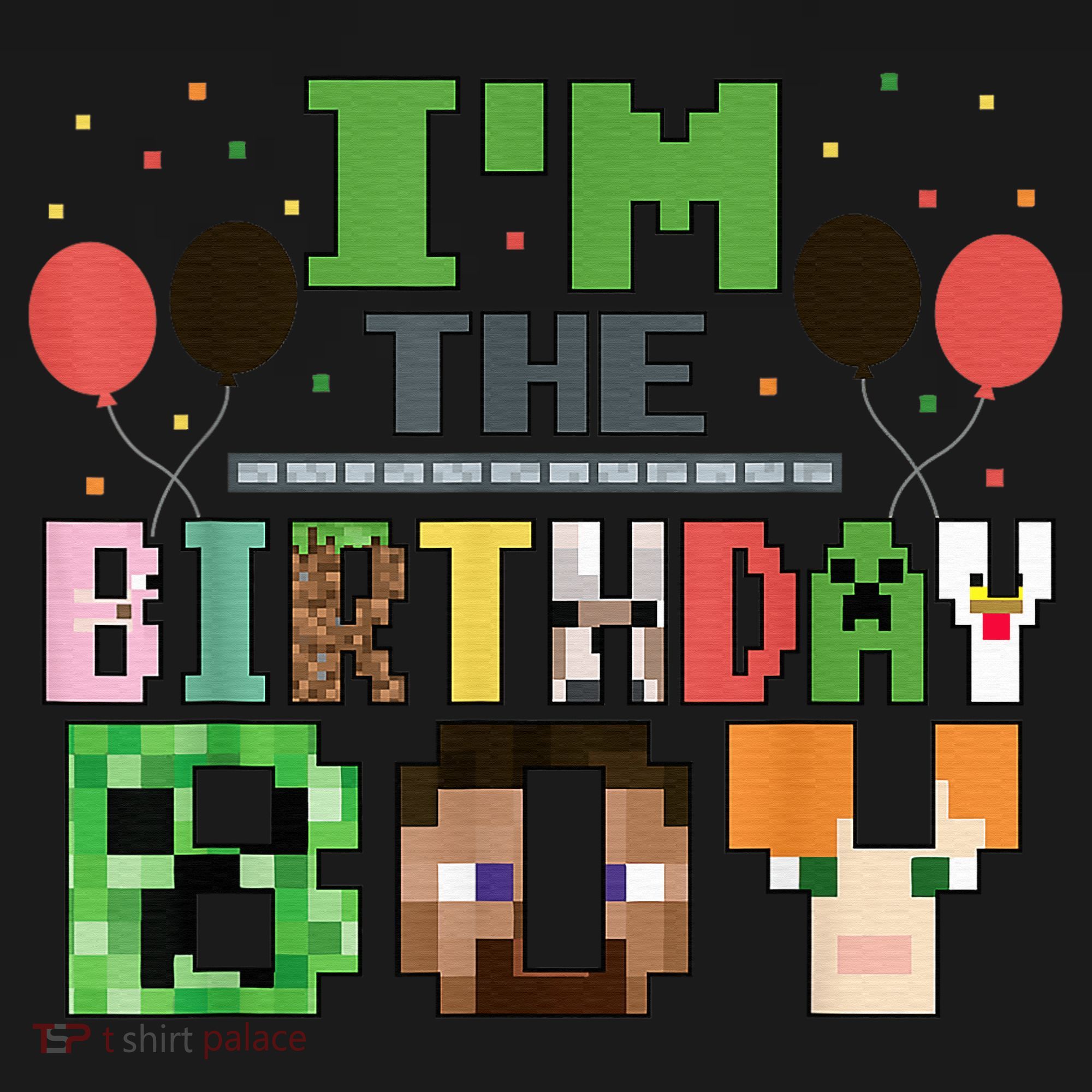 I'M The Birthday Boy Gamer Pixel Video Game Birthday Party Coaster