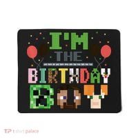 I'M The Birthday Boy Gamer Pixel Video Game Birthday Party Mousepad thumb 0