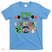I'M The Birthday Boy Gamer Pixel Video Game Birthday Party T-Shirt thumb 0