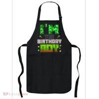 I'M The Birthday Boy Party Video Gamer Pixel Number Apron thumb 0