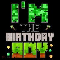 I'M The Birthday Boy Party Video Gamer Pixel Number Coffee Mug thumb 5
