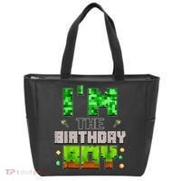 I'M The Birthday Boy Party Video Gamer Pixel Number Tote Bag thumb 0