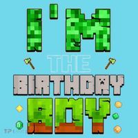 I'M The Birthday Boy Party Video Gamer Pixel Number Long Sleeve Shirt thumb 2