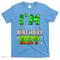 I'M The Birthday Boy Party Video Gamer Pixel Number T-Shirt thumb 0