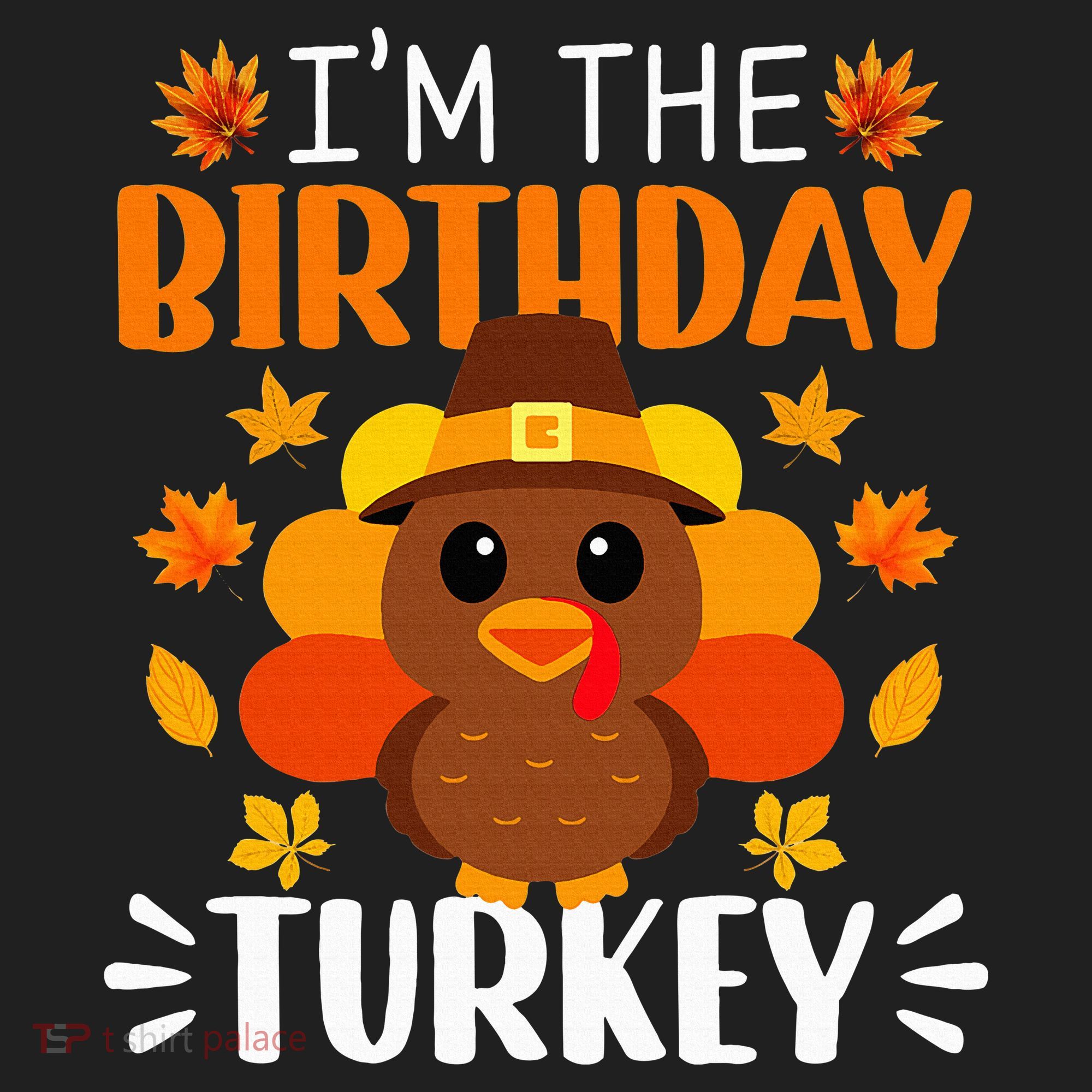 I'm The Birthday Turkey Funny Turkey Thanksgiving Beanie