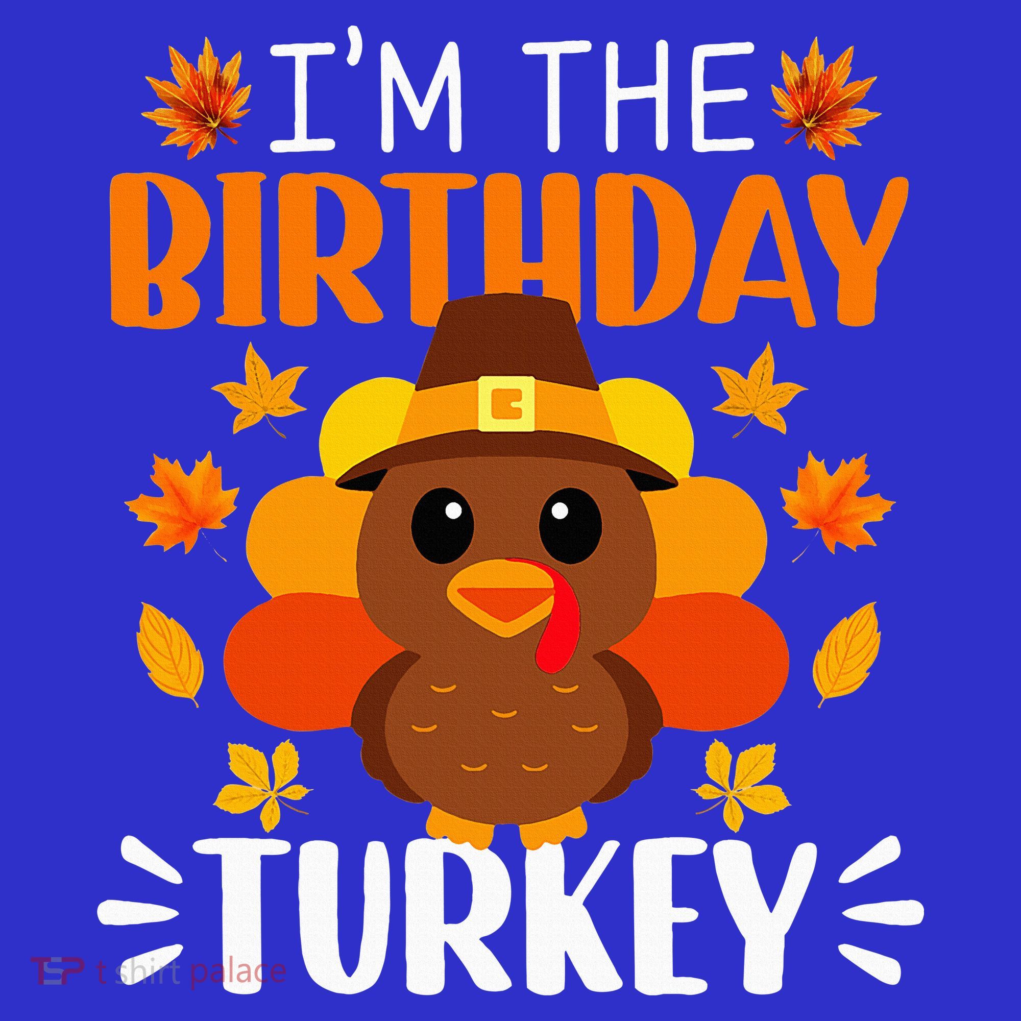 I'm The Birthday Turkey Funny Turkey Thanksgiving Women's Tank Top