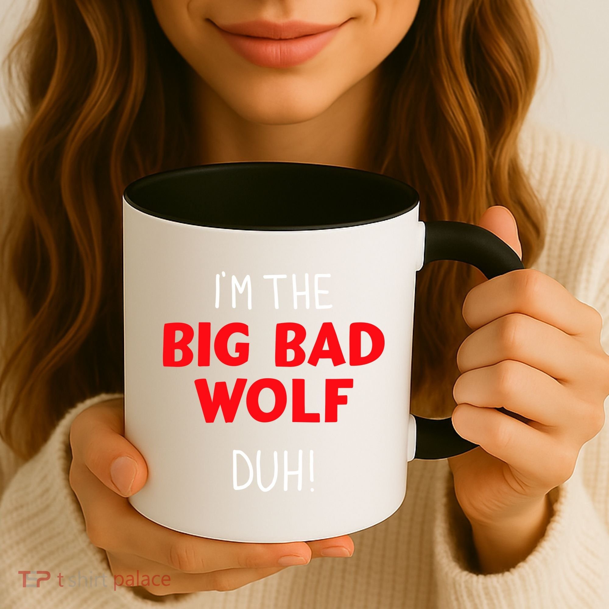 IM The Bad Wolf Duh Costume For Diy Halloween Party Coffee Mug