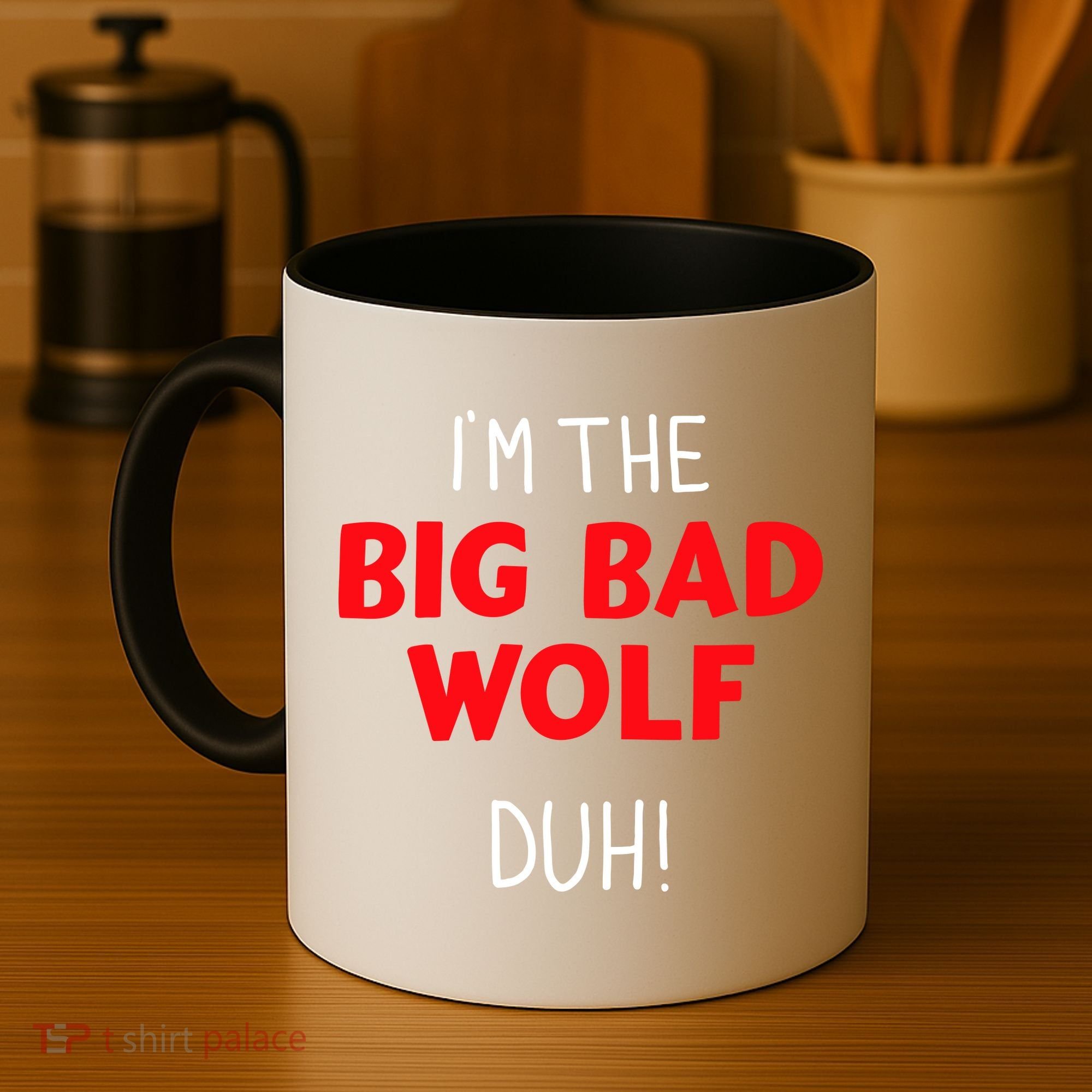 IM The Bad Wolf Duh Costume For Diy Halloween Party Coffee Mug