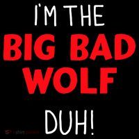 IM The Bad Wolf Duh Costume For Diy Halloween Party Coffee Mug thumb 5