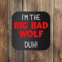 IM The Bad Wolf Duh Costume For Diy Halloween Party Coaster thumb 0
