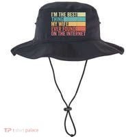 I'm The Best Thing My Wife Ever Found On The Internet Bucket Hat thumb 0