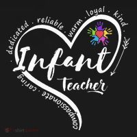 Infant Teacher Back to School Infant Daycare Teacher Hoodie thumb 7