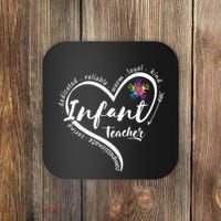 Infant Teacher Back to School Infant Daycare Teacher Coaster thumb 0