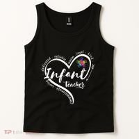 Infant Teacher Back to School Infant Daycare Teacher Tank Top thumb 2