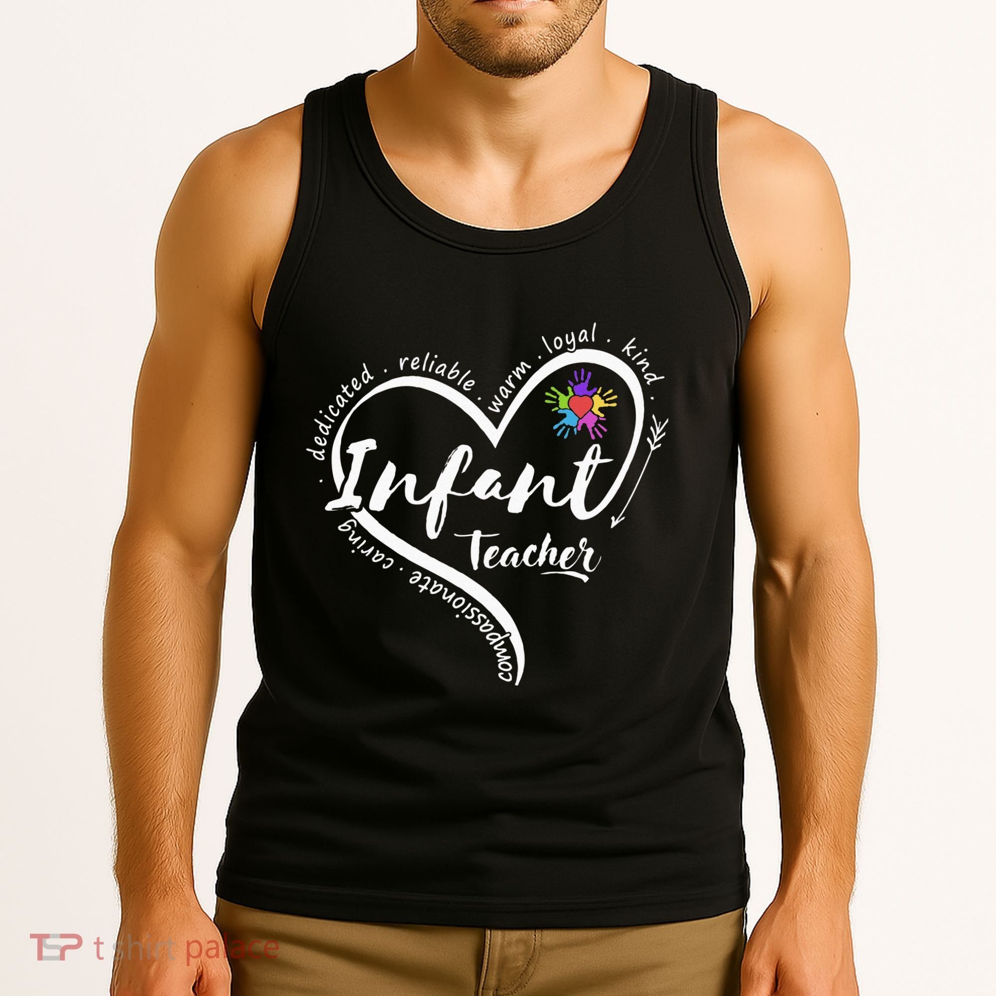 Infant Teacher Back to School Infant Daycare Teacher Tank Top