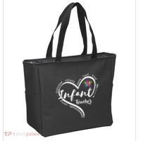 Infant Teacher Back to School Infant Daycare Teacher Tote Bag thumb 2