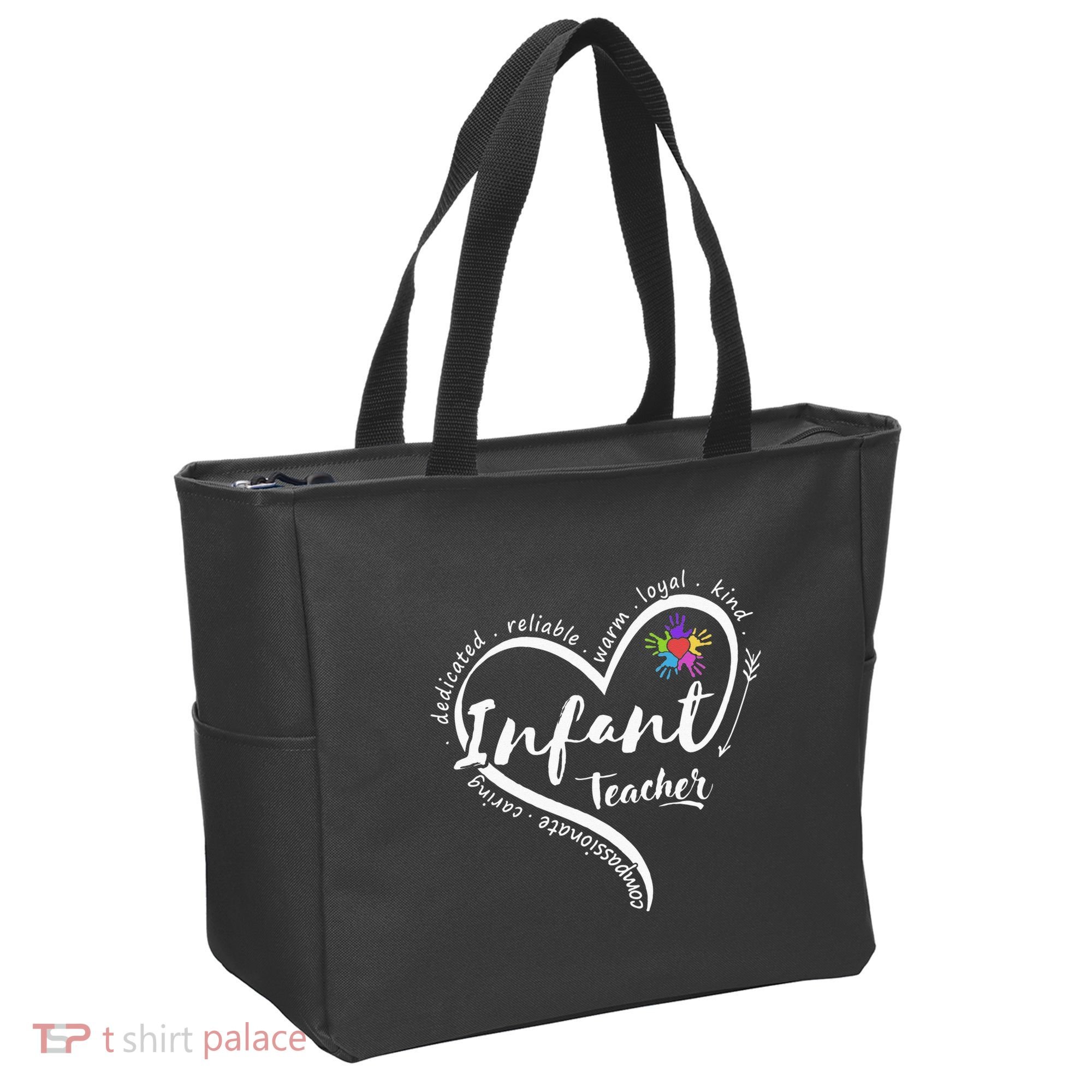 Infant Teacher Back to School Infant Daycare Teacher Tote Bag