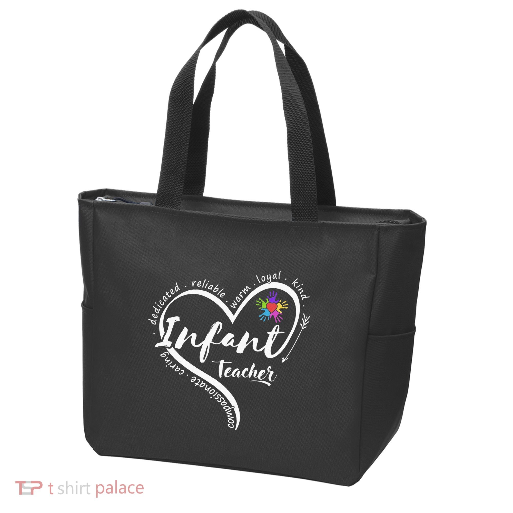 Infant Teacher Back to School Infant Daycare Teacher Tote Bag