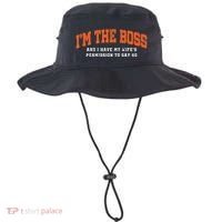 I’M The Boss And I Have My Wife’S Permission To Say So Bucket Hat thumb 0