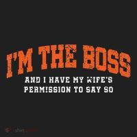I’M The Boss And I Have My Wife’S Permission To Say So Beanie thumb 2