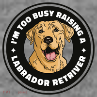 I'm Too Busy Raising A Labrador Retriever Women's Hoodie thumb 2