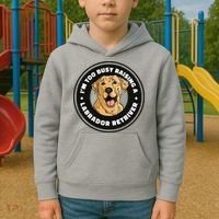 I'm Too Busy Raising A Labrador Retriever Kids Hoodie thumb 2